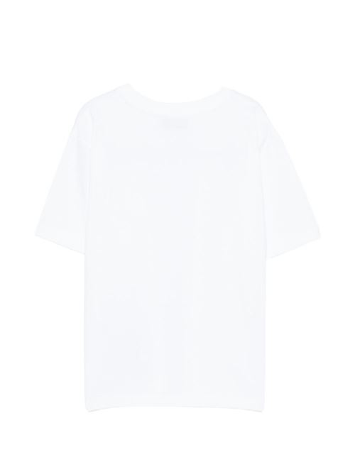 T-shirt bambina Moschino maxi bianca MOSCHINO KID-TEEN | HDM076LBA0010101